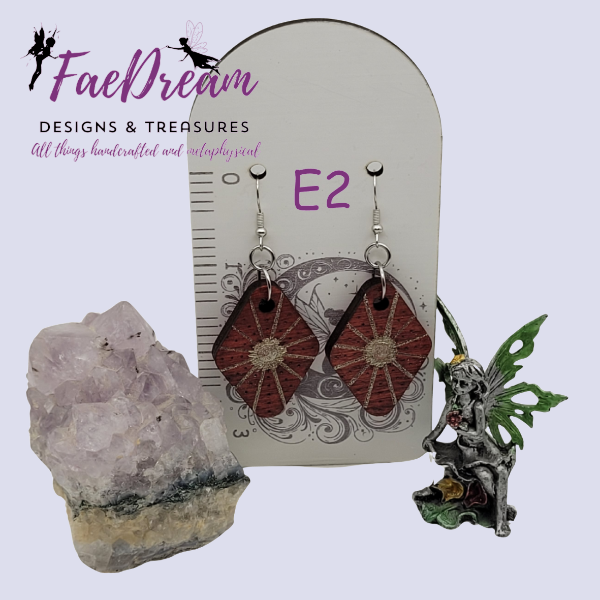 Handcrafted Mystical Earrings from the Enchanted Sky - Collection 1