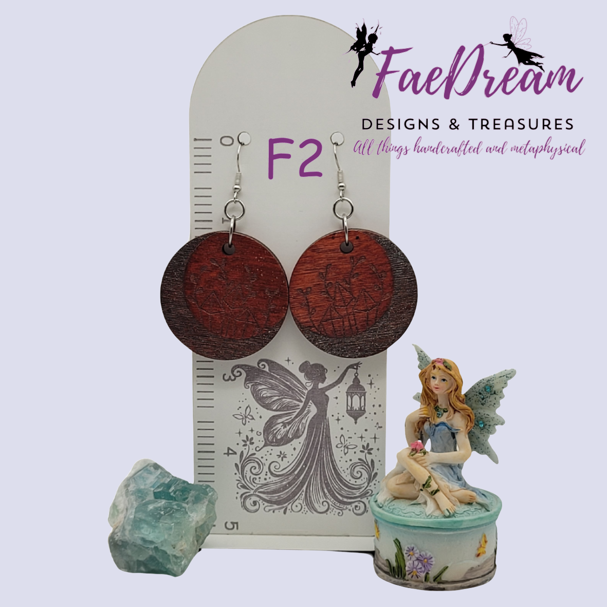 Handcrafted Mystical Earrings from the Enchanted Sky - Collection 2