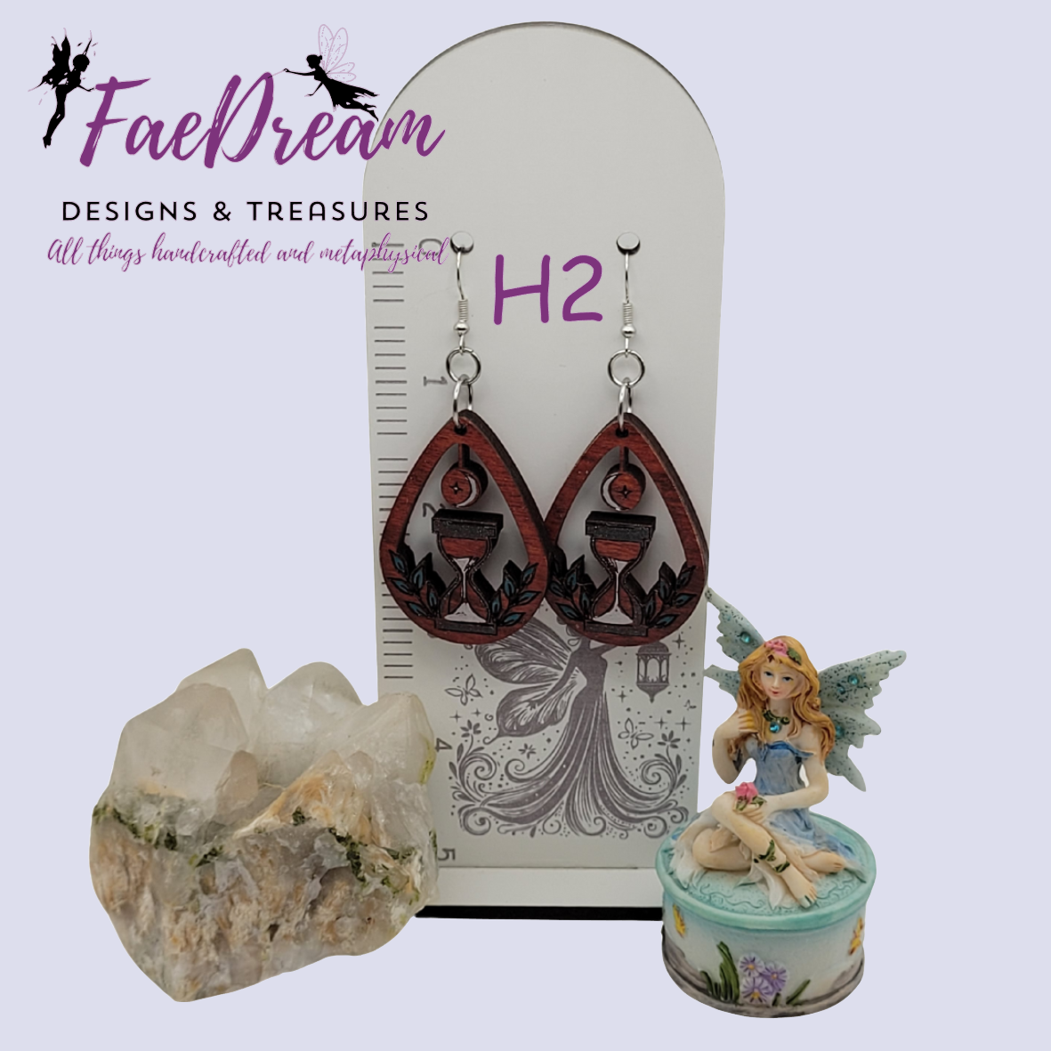 Handcrafted Mystical Earrings from the Enchanted Sky - Collection 2