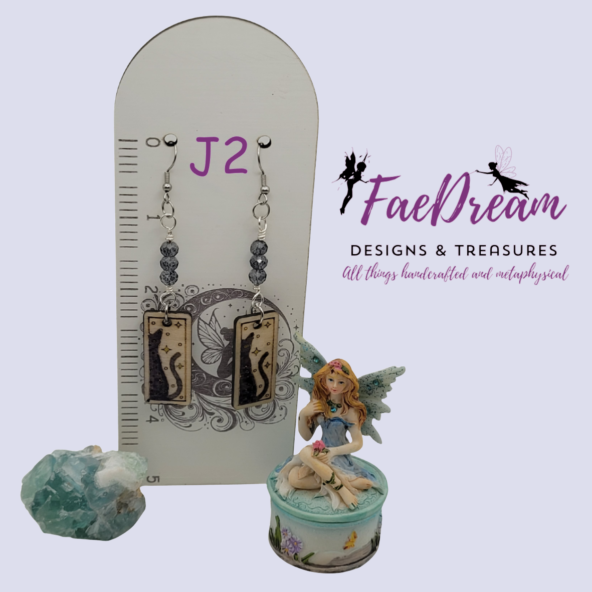 Handcrafted Mystical Earrings from the Enchanted Sky - Collection 3