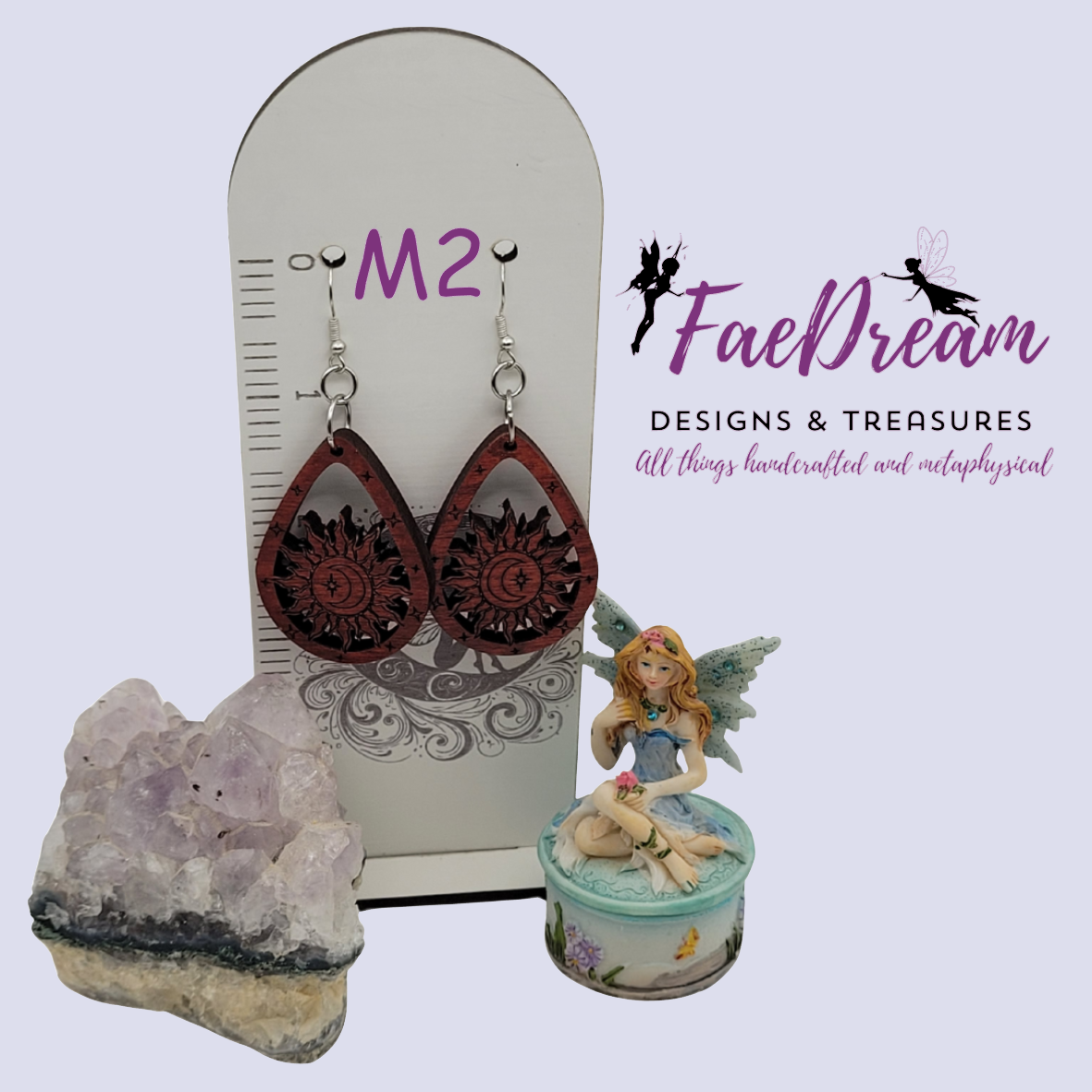 Handcrafted Mystical Earrings from the Enchanted Sky - Collection 3