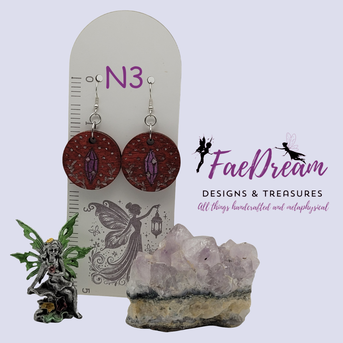 Handcrafted Mystical Earrings from the Enchanted Sky - Collection 6