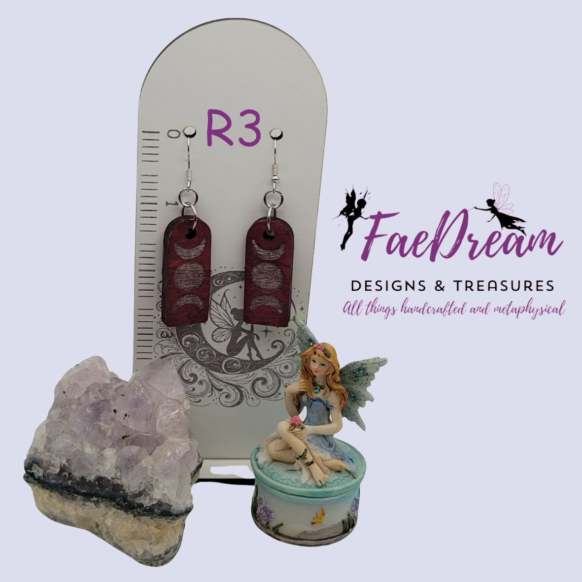 Handcrafted Mystical Earrings from the Enchanted Sky - Collection 7