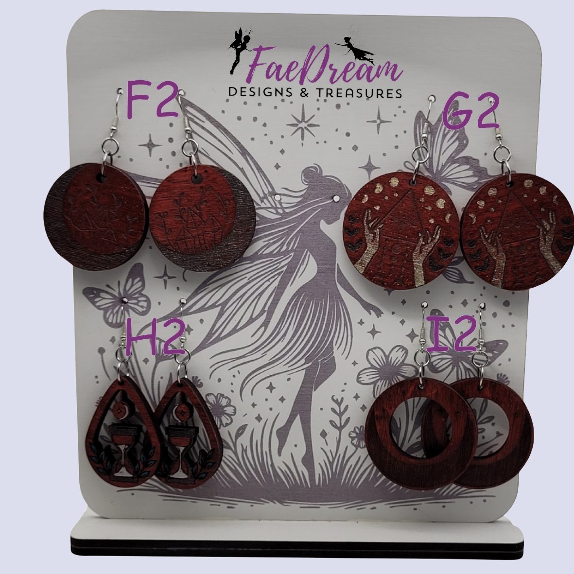 Handcrafted Mystical Earrings from the Enchanted Sky - Collection 2