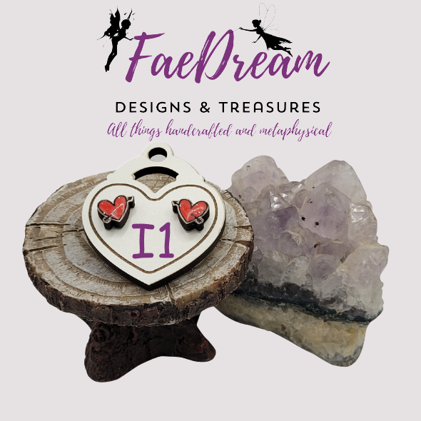 Handcrafted Valentines Day Stud Earrings - Hearts Galore Collection
