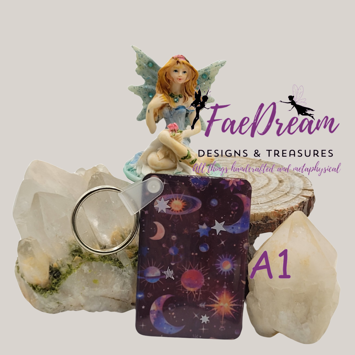 Handcrafted Keychains - Mystical Keychain Collection Part 1