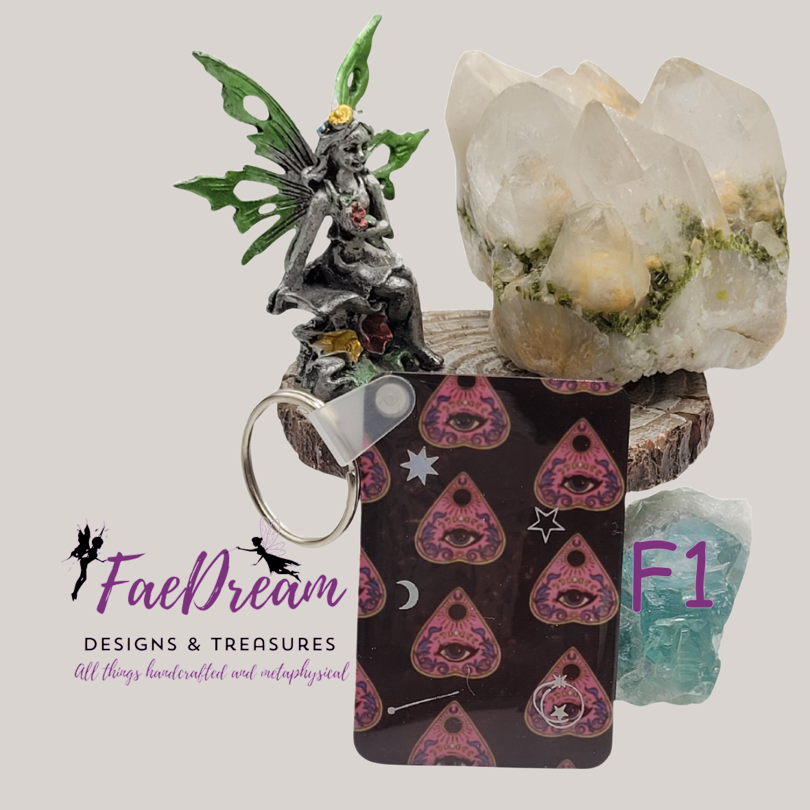 Handcrafted Keychains - Mystical Keychain Collection Part 1