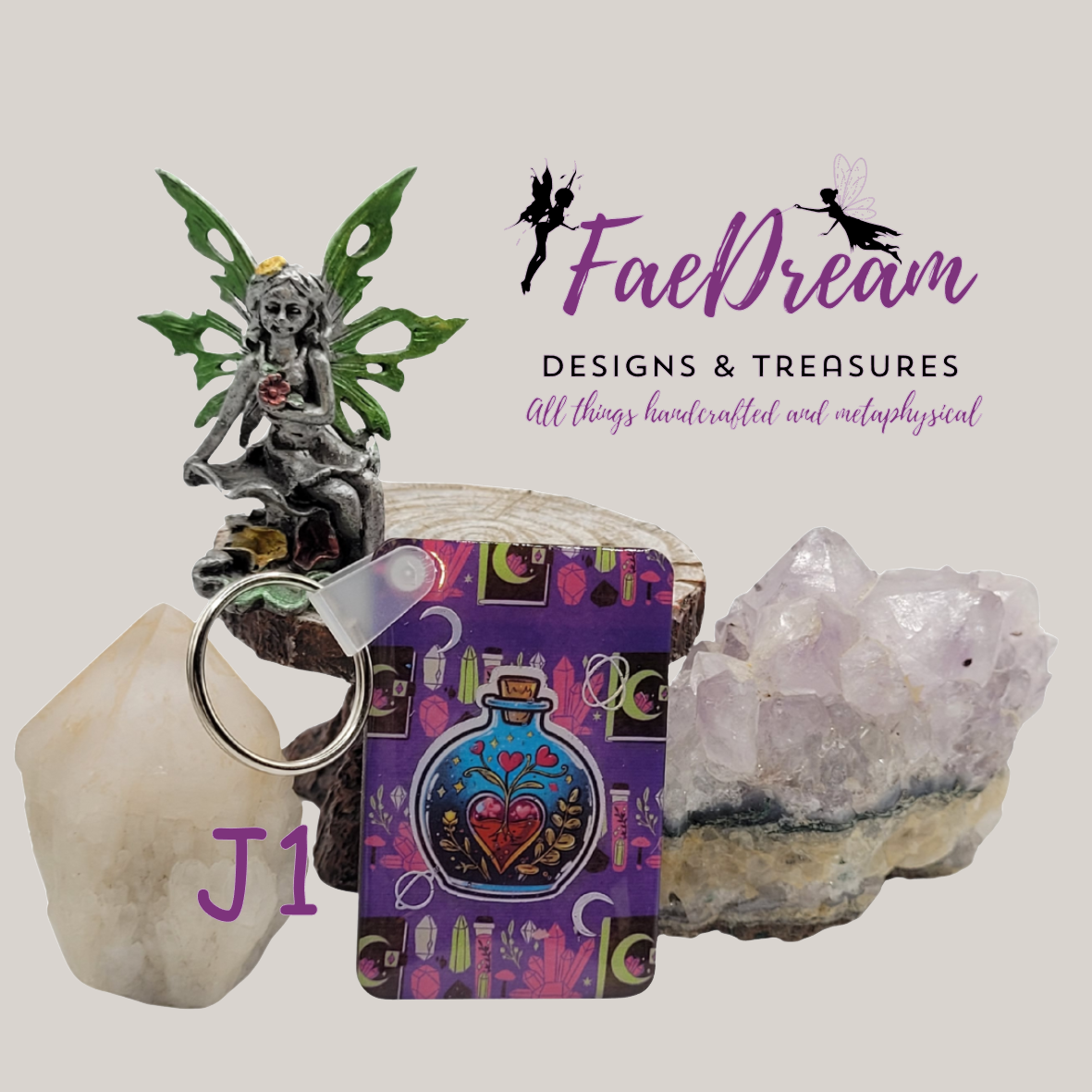 Handcrafted Keychains - Mystical Keychain Collection Part 1