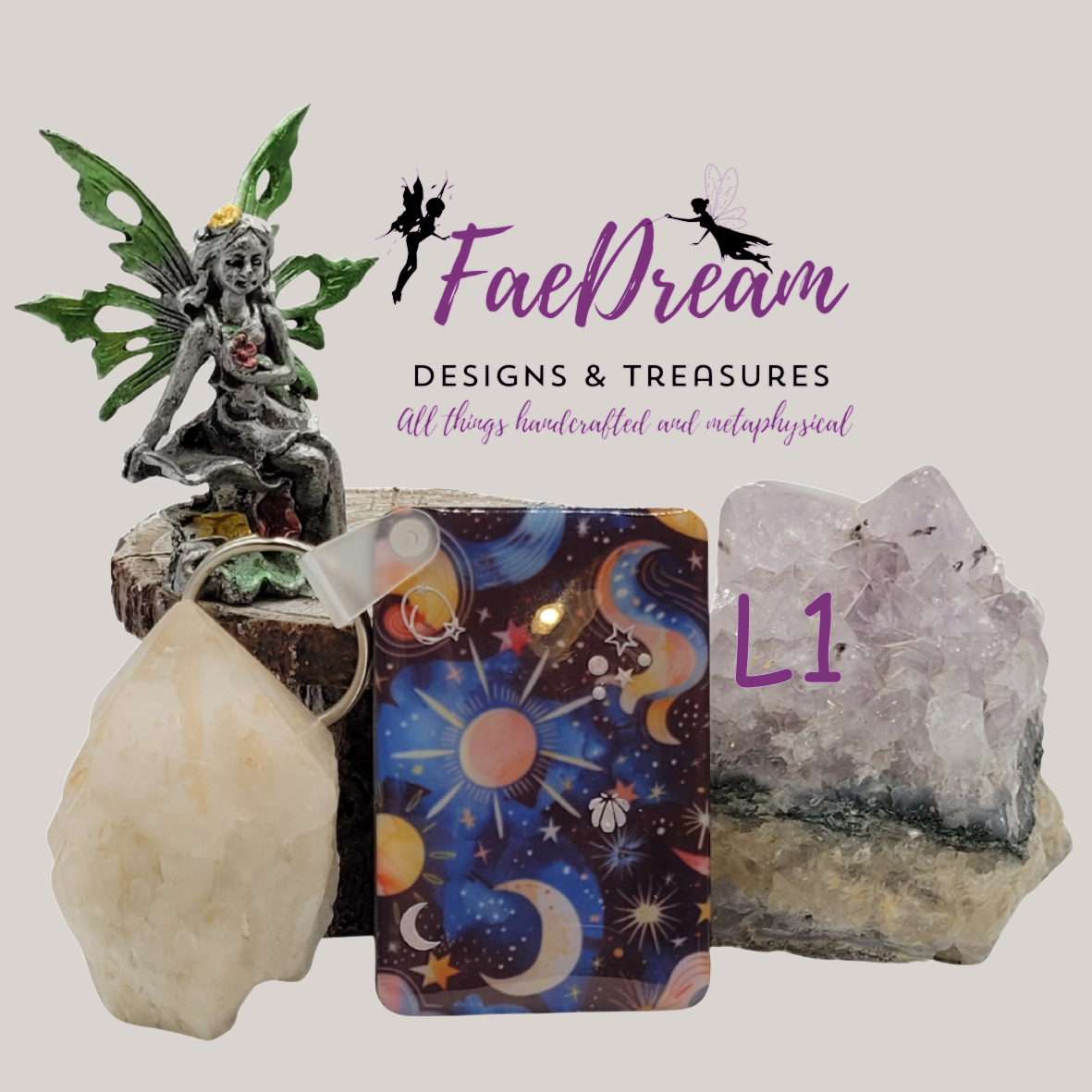 Handcrafted Keychains - Mystical Keychain Collection Part 2