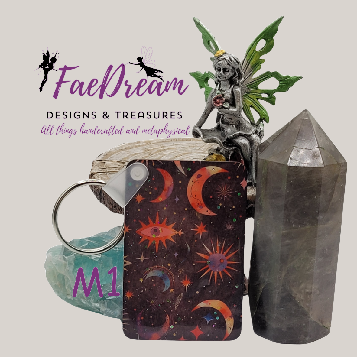 Handcrafted Keychains - Mystical Keychain Collection Part 2