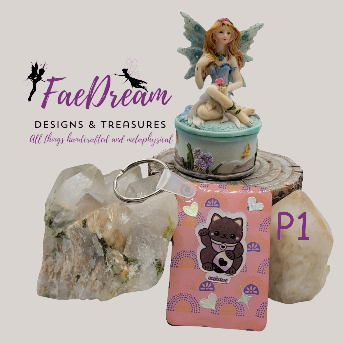 Handcrafted Keychains - Mystical Keychain Collection Part 2
