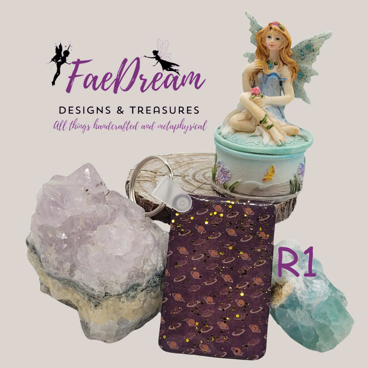 Handcrafted Keychains - Mystical Keychain Collection Part 2