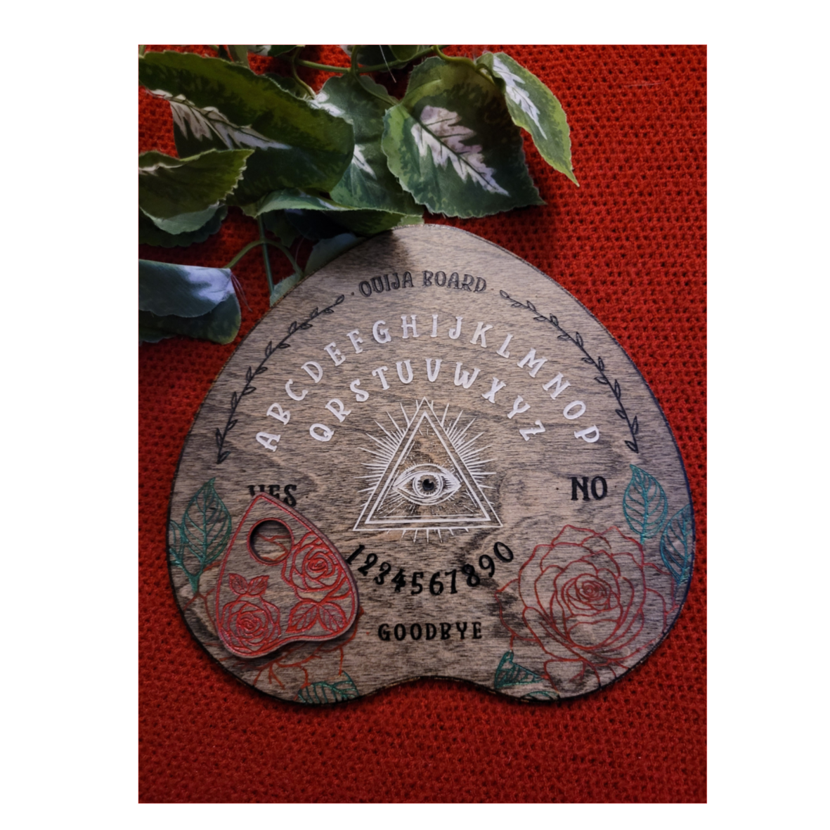 Ouija Board Dark Rose Design