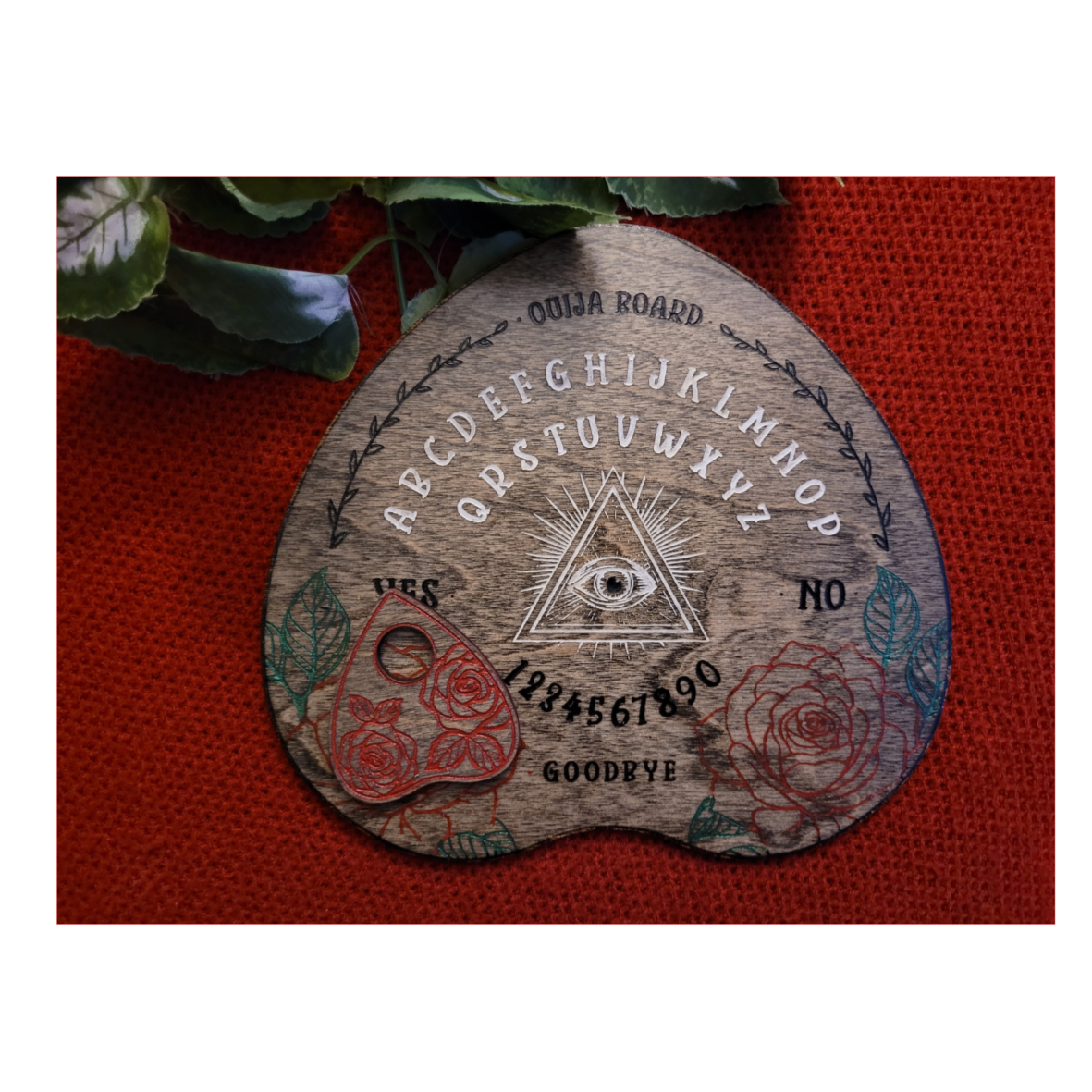 Ouija Board Dark Rose Design