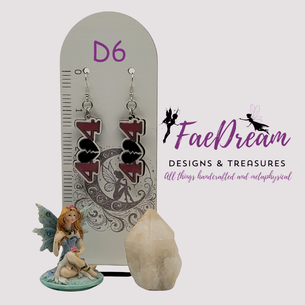 Handcrafted Valentines Day Hanging Earrings - Stupid Cupid Collection