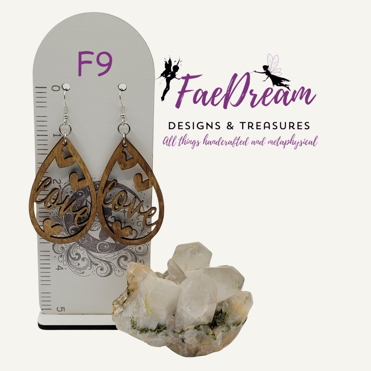 Handcrafted Valentines Day Hanging Earrings - Soul Mate Collection Part 1