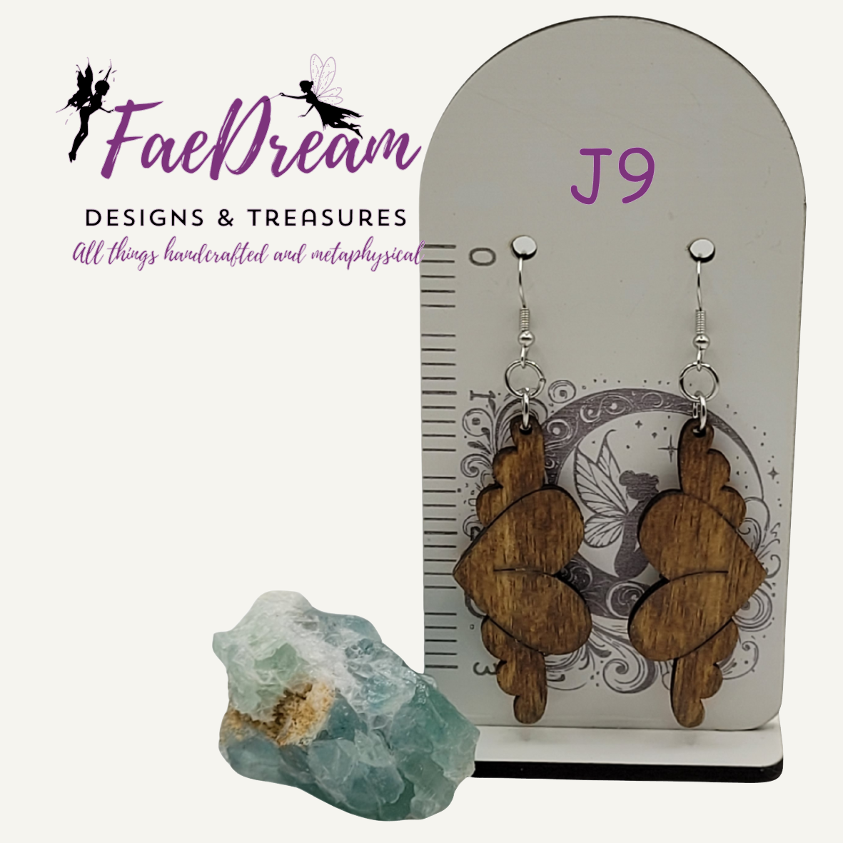 Handcrafted Valentines Day Hanging Earrings - Soul Mate Collection Part 1