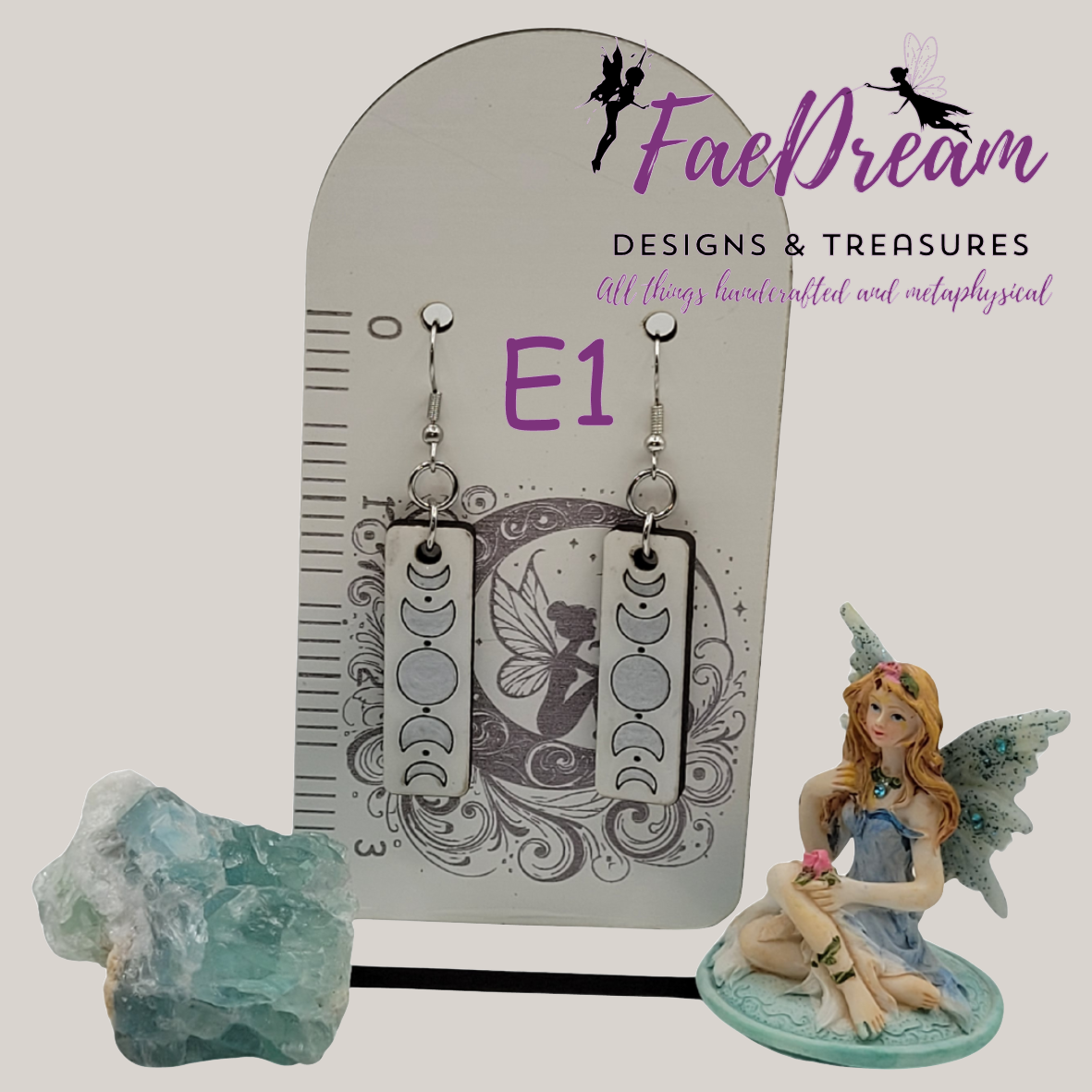 Handcrafted Mystical Earrings - Witchy Vibes Collection