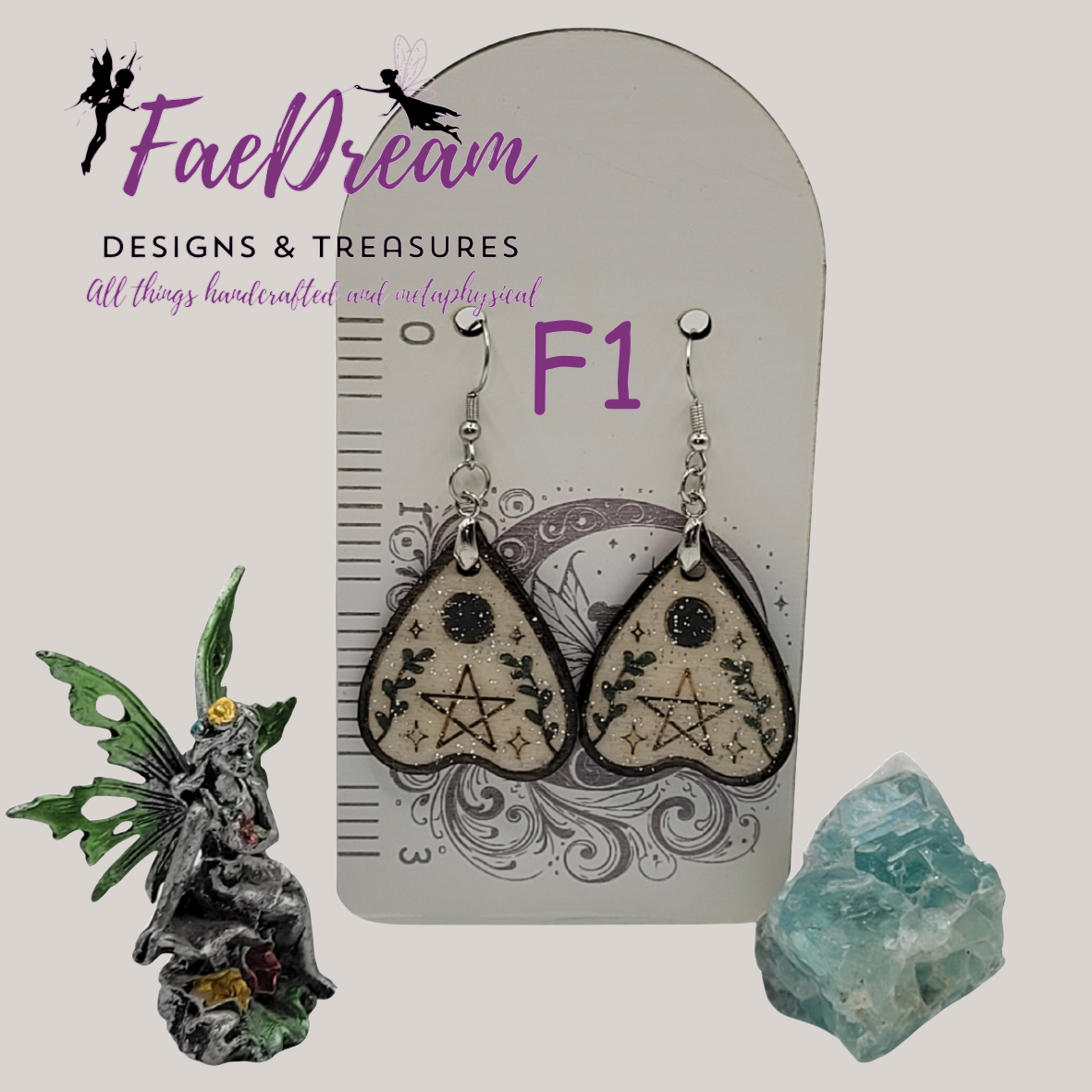 Handcrafted Mystical Earrings - Witchy Vibes Collection