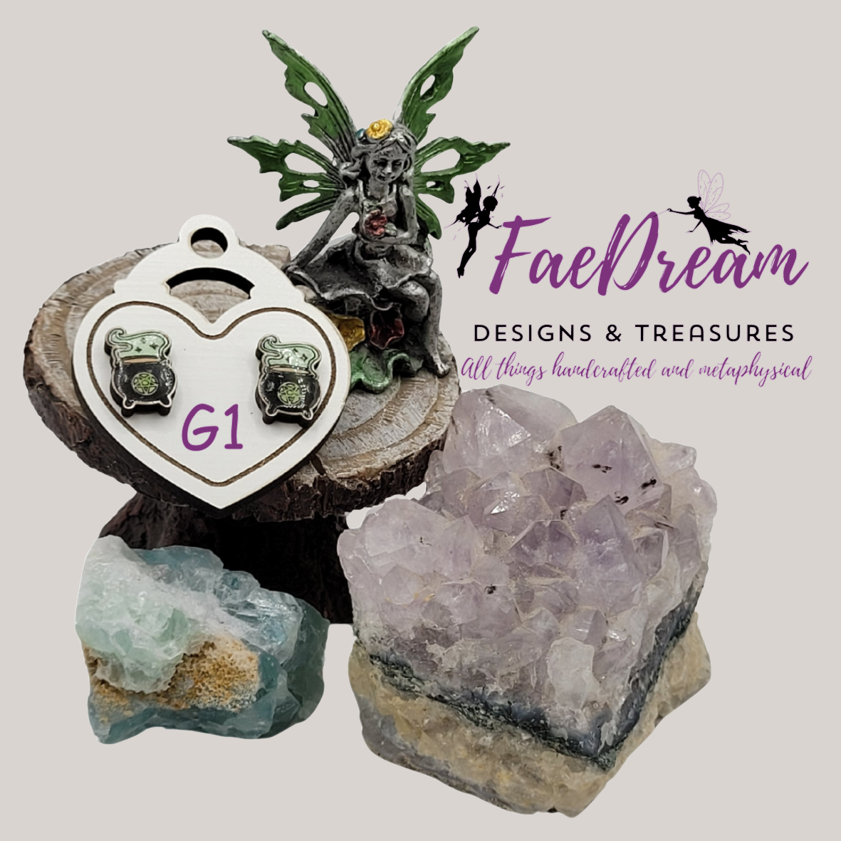 Handcrafted Mystical Earrings - Witchy Vibes Collection