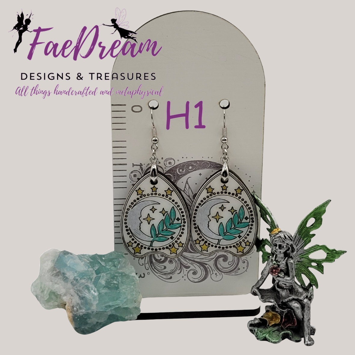 Handcrafted Mystical Earrings - Witchy Vibes Collection