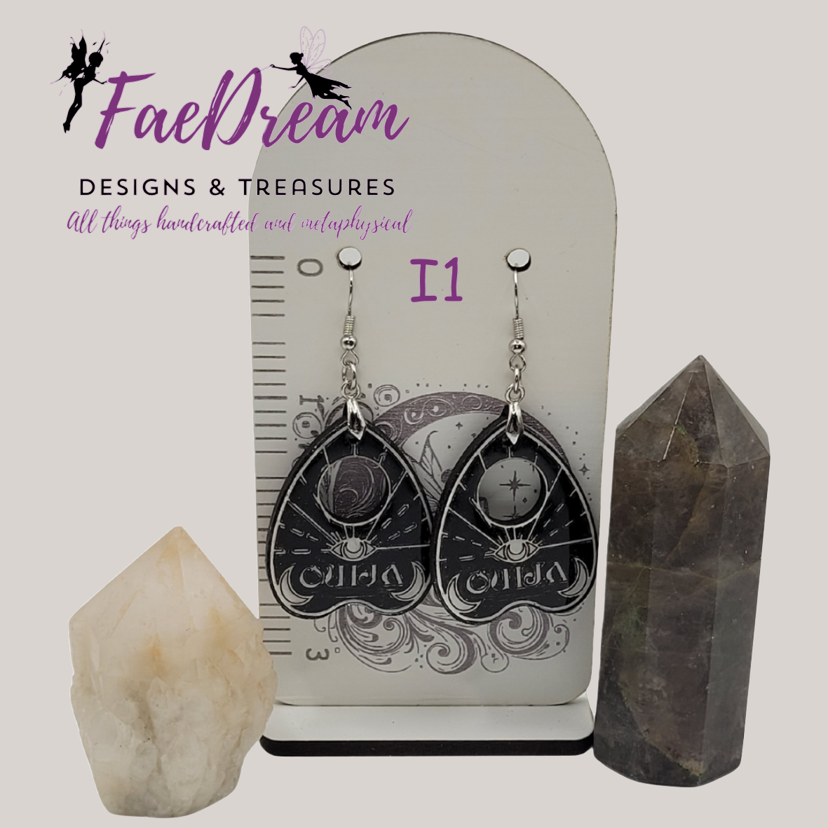 Handcrafted Mystical Earrings - Witchy Vibes Collection