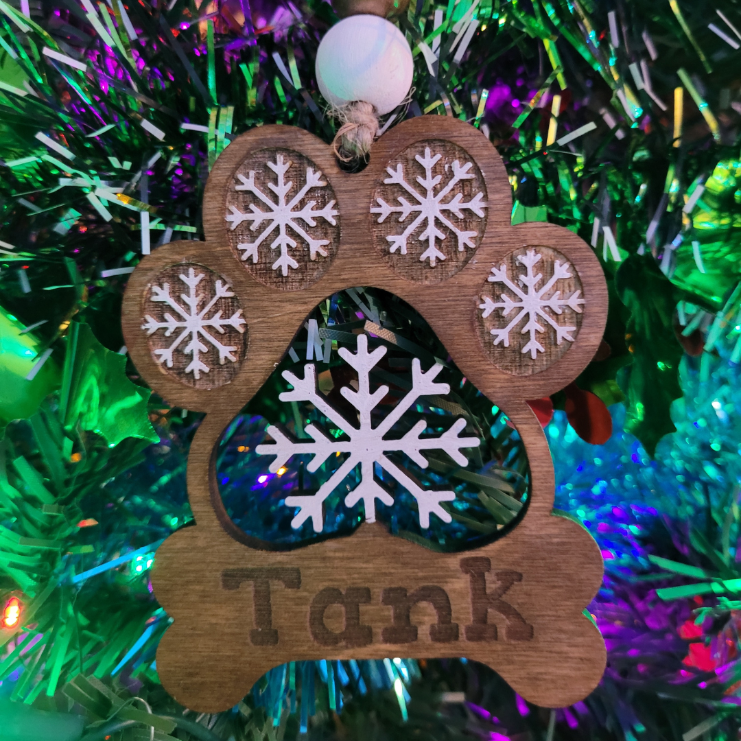 Personalized Wooden Christmas Ornaments - More than 20 Festive Styles to Choose From - Custom Christmas Tree Ornaments - Christmas Baubles